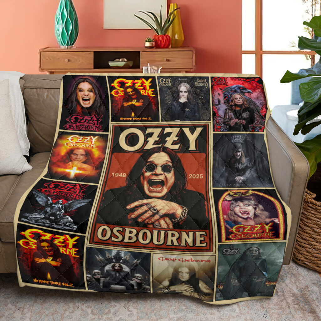 Ozzy Osbourne Quilt Blanket – MAITM 12566