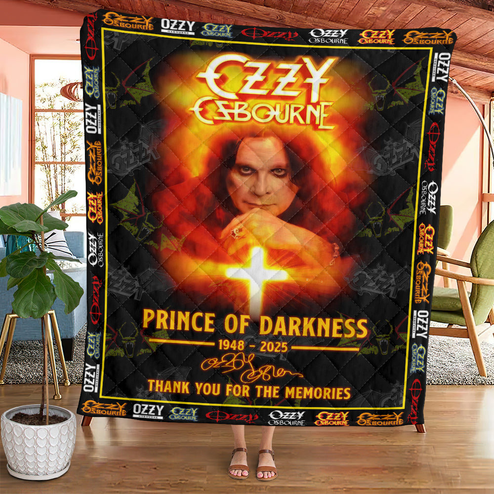 Ozzy Osbourne Quilt Blanket – MAITM 12567