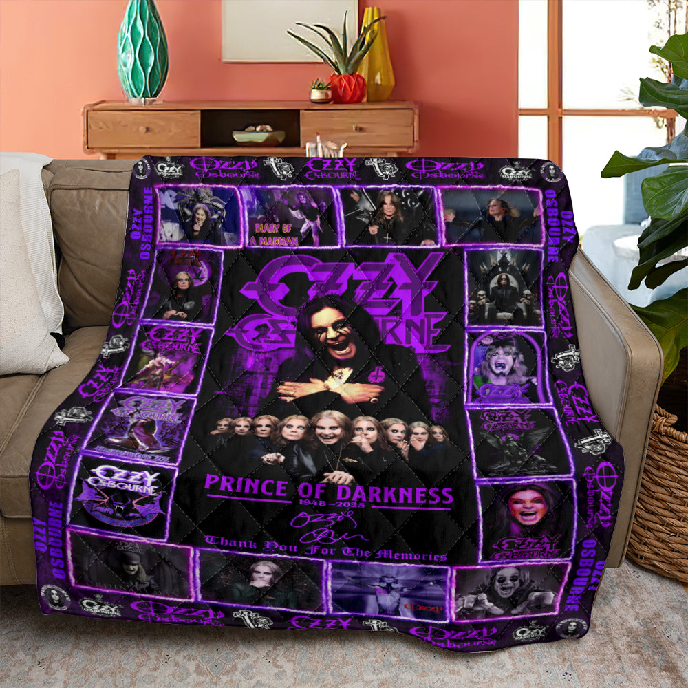 Ozzy Osbourne Quilt Blanket – MAITM12568