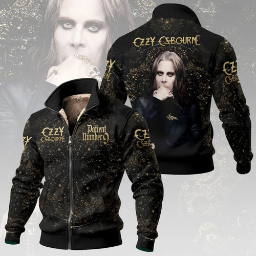 Ozzy Osbourne Thick Knit Fleece Jacket – HOATT20490