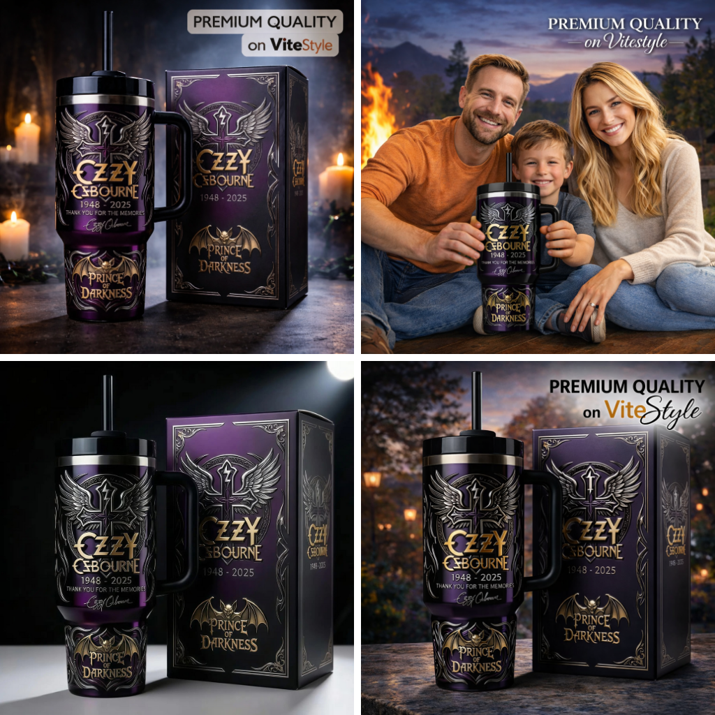 Ozzy Osbourne “Prince of Darkness” YETI Tumbler