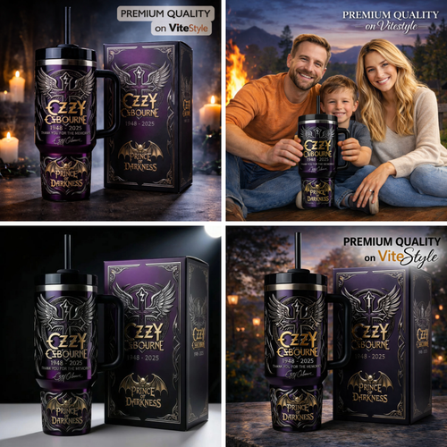 Ozzy Osbourne “Prince of Darkness” YETI Tumbler