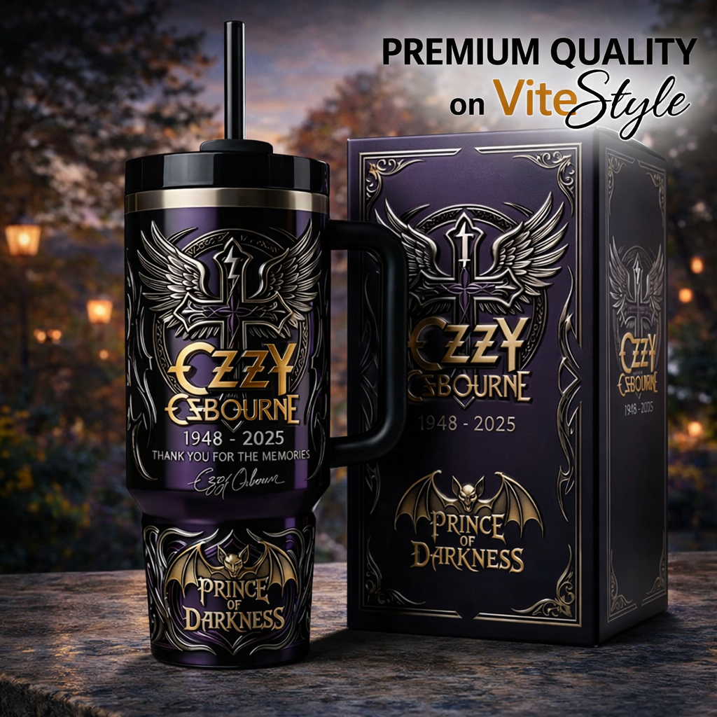 Ozzy Osbourne “Prince of Darkness” YETI Tumbler