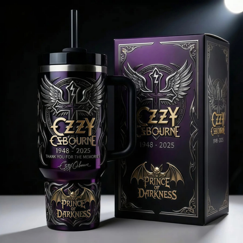Ozzy Osbourne “Prince of Darkness” YETI Tumbler