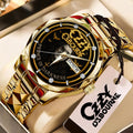 Ozzy Osbourne Alloy Luxury Quartz Watch - GNE 4154