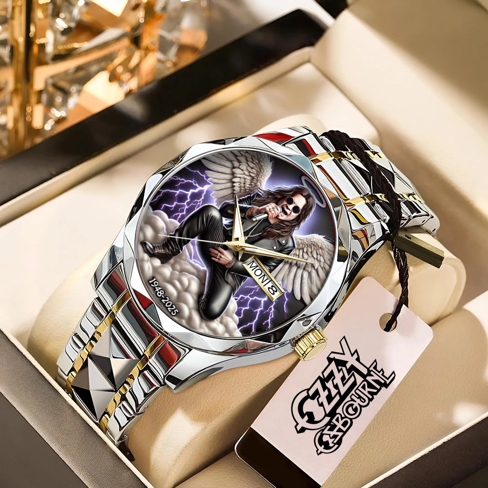 Ozzy Osbourne Alloy Luxury Quartz Watch - TANTN 14757