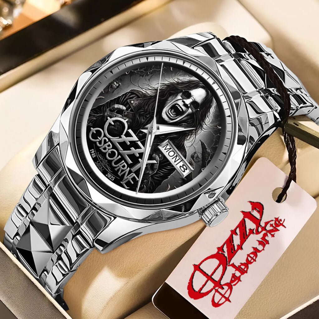 Ozzy Osbourne Alloy Luxury Quartz Watch - TMTHU2587