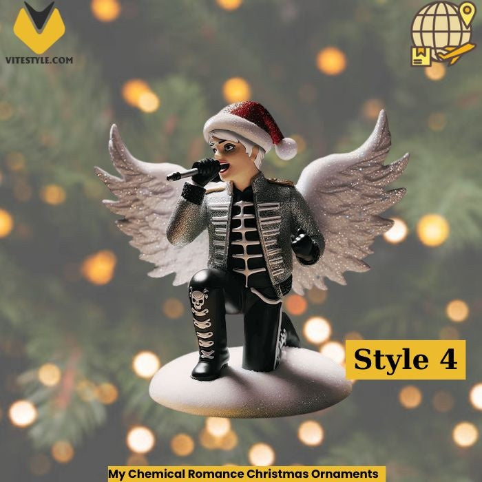 My Chemical Romance Christmas Ornaments