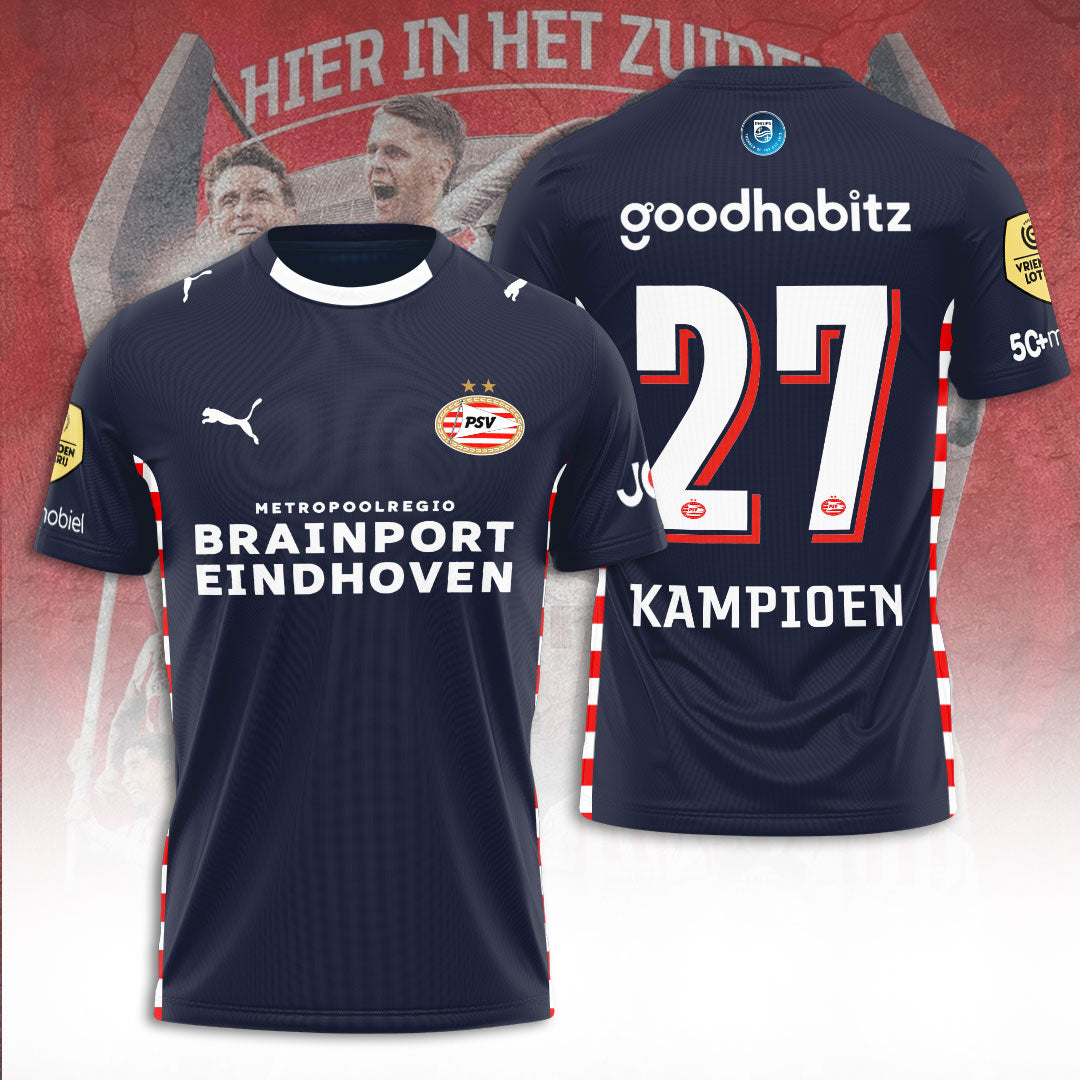 PSV Eindhoven Champions 2026 3D Apparel – TANTN22169