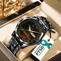PTSD Awareness Veterans Alloy Luxury Quartz Watch - TANTN15628