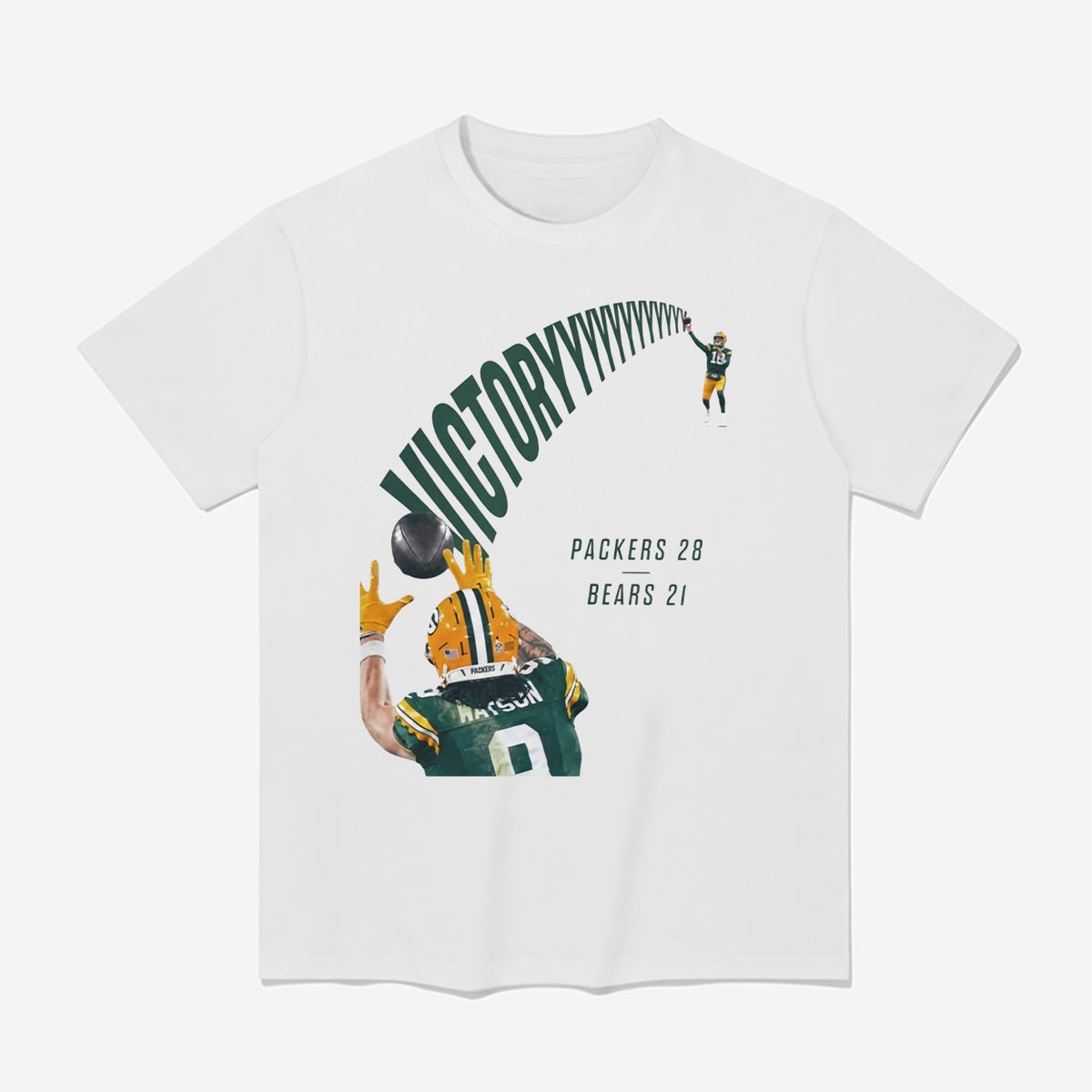 Packers Victory 28 Bears 21 Shirt