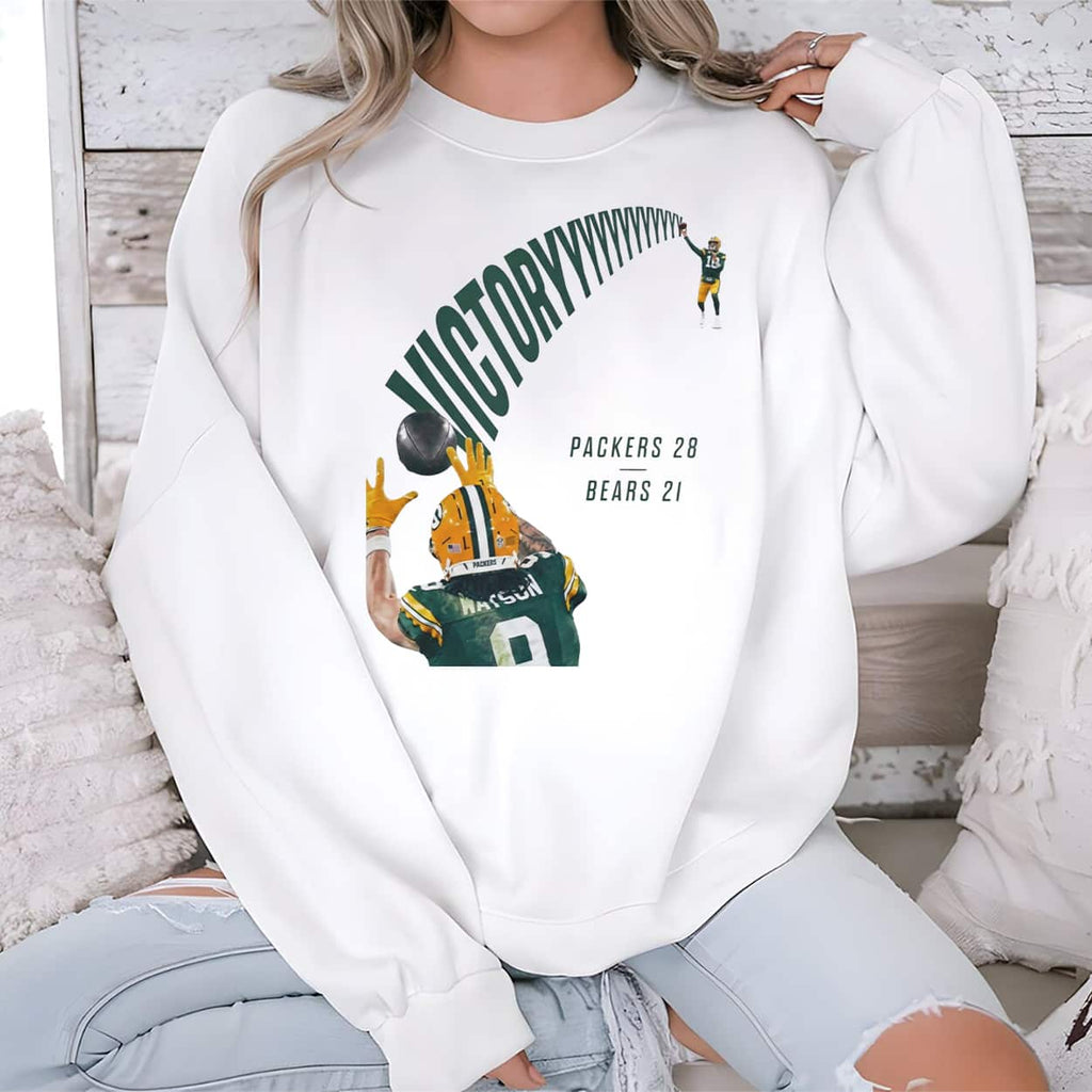 Packers Victory 28 Bears 21 Shirt