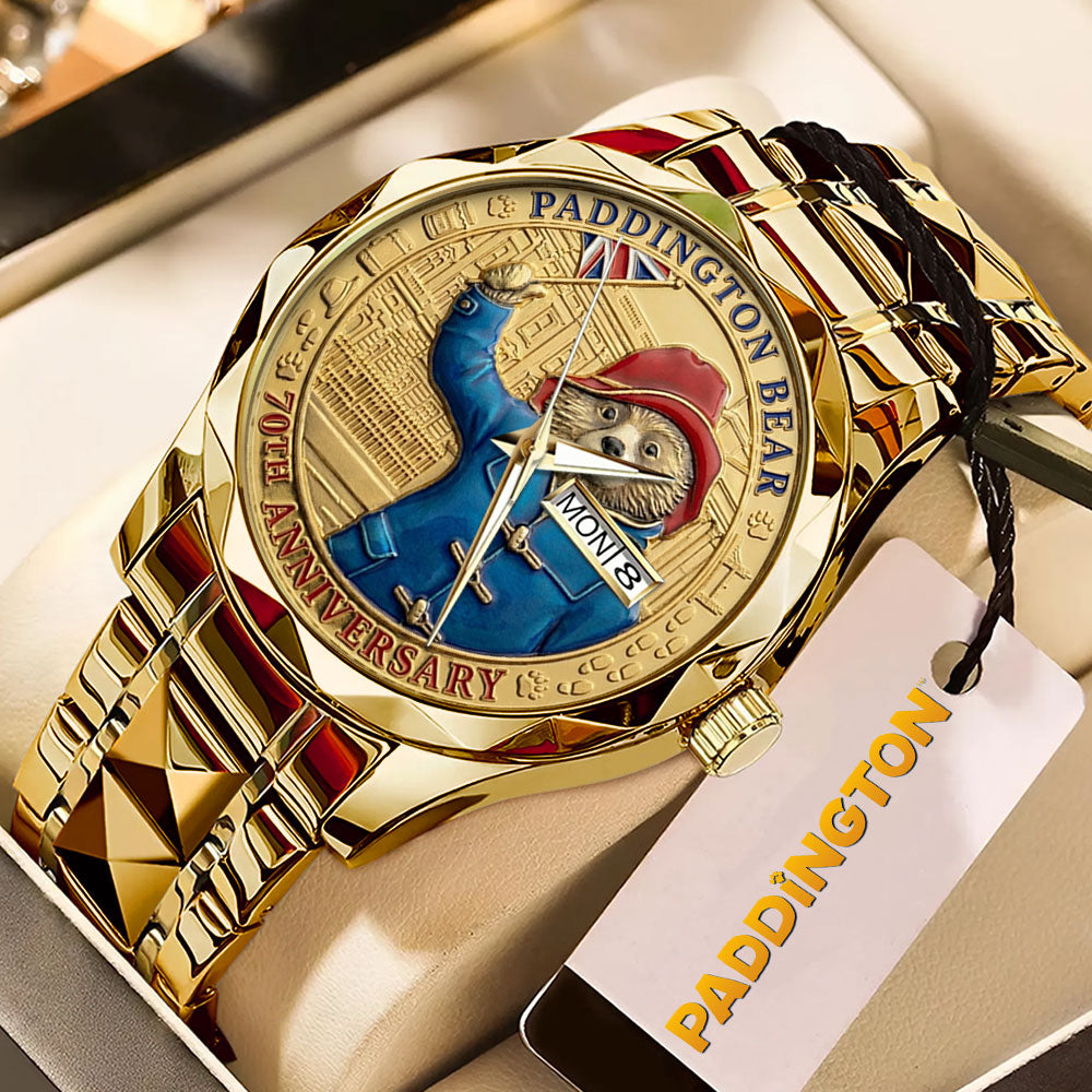 Paddington Bear 70th Anniversary 2028 Alloy Luxury Quartz Watch - TMTHU4016