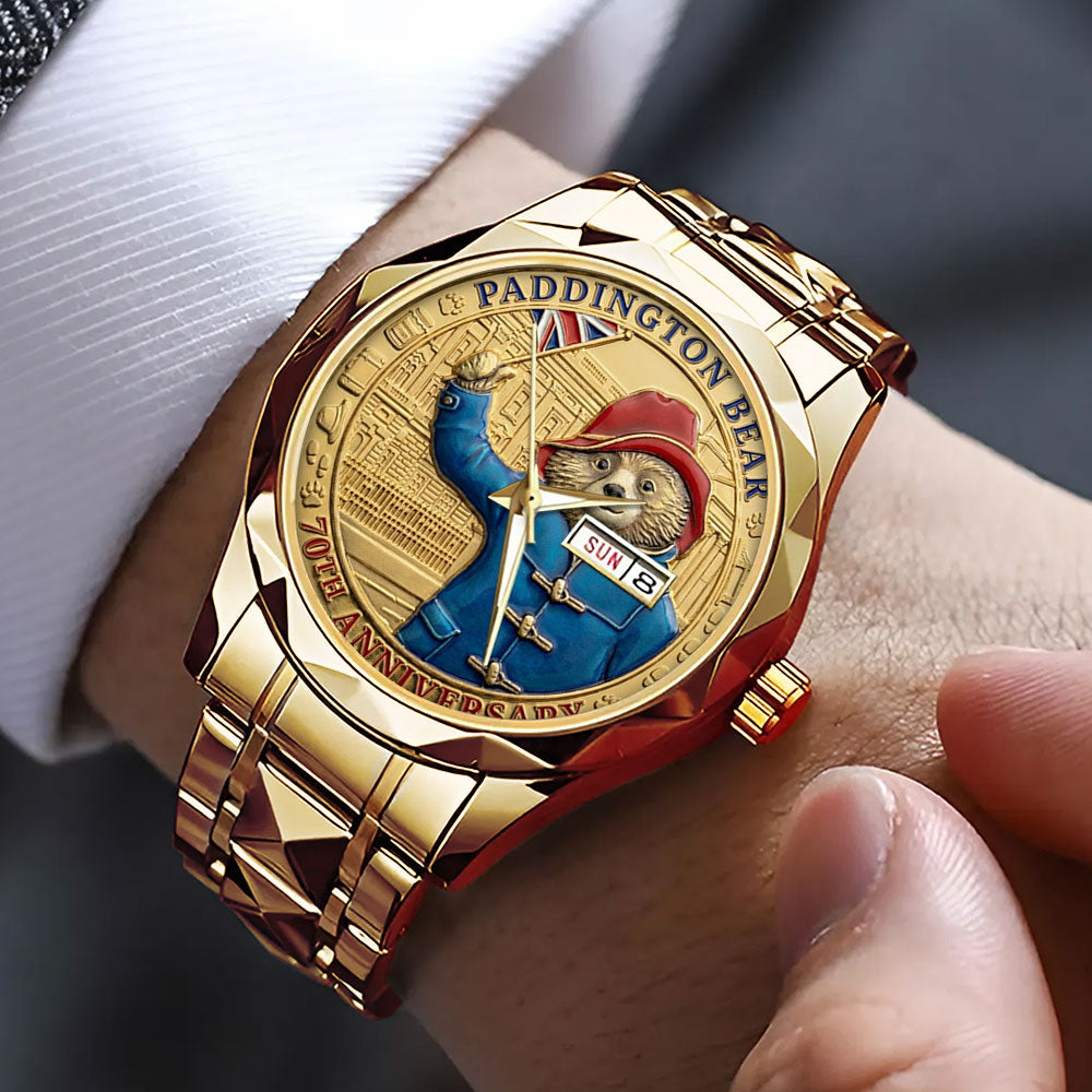 Paddington Bear 70th Anniversary 2028 Alloy Luxury Quartz Watch - TMTHU4016
