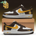 Padres Edition Nike Air Force 1 Low Custom For Fans