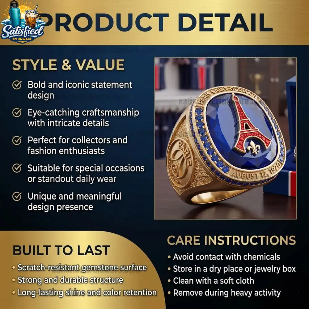 Paris Saint-Germain 2026 Commomerative Edition Ring