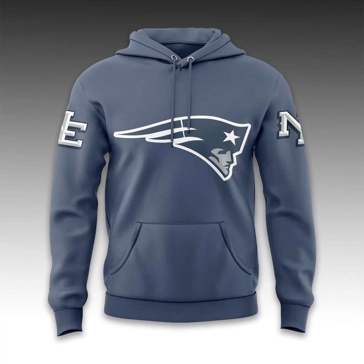 Patriots 2025 Rivalries Nor Easter Storm Blue Hoodie