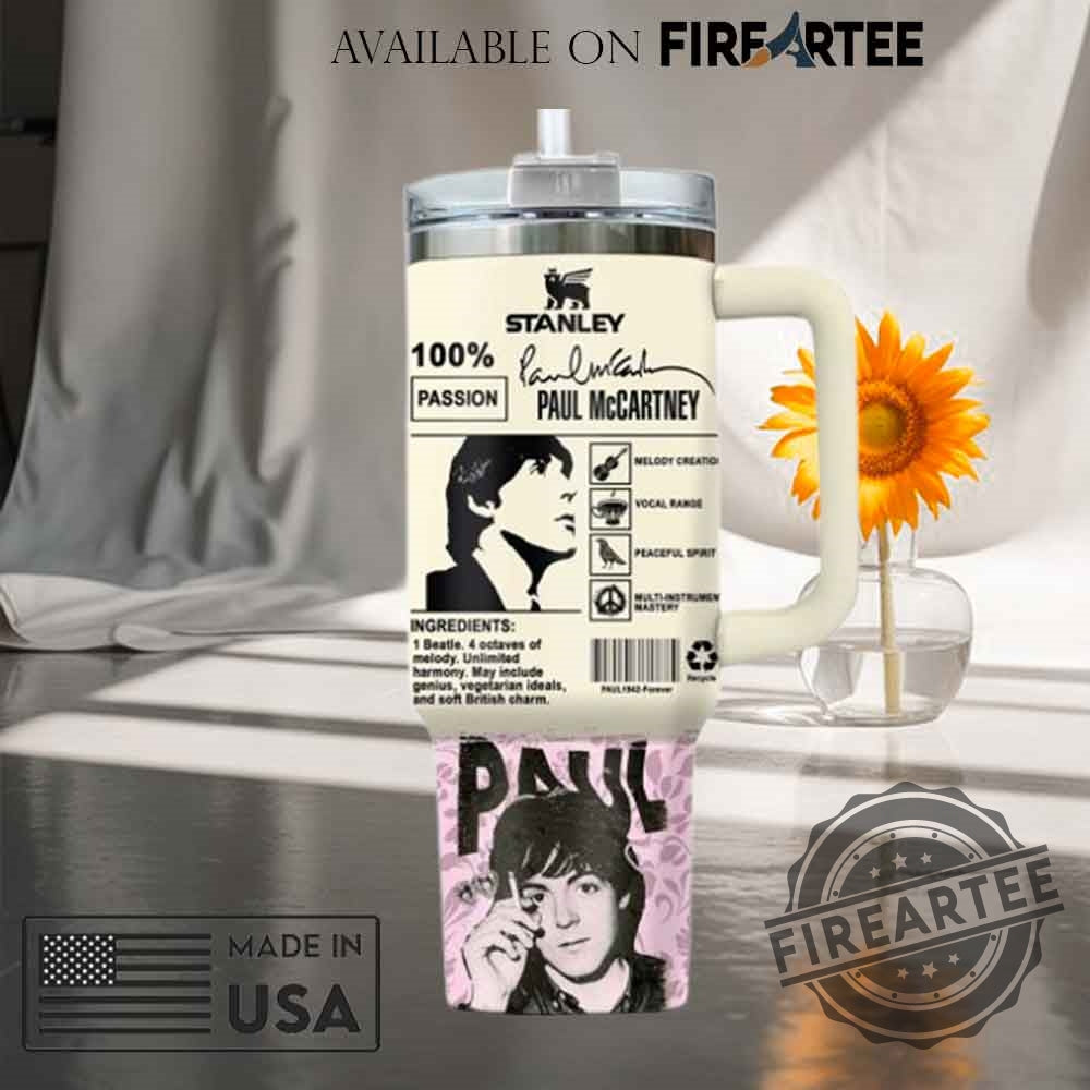 Paul McCartney 2025 Fan Edition Stanley Tumbler