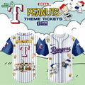 Peanuts Jersey, Rangers Jersey, Snoopy Apparel