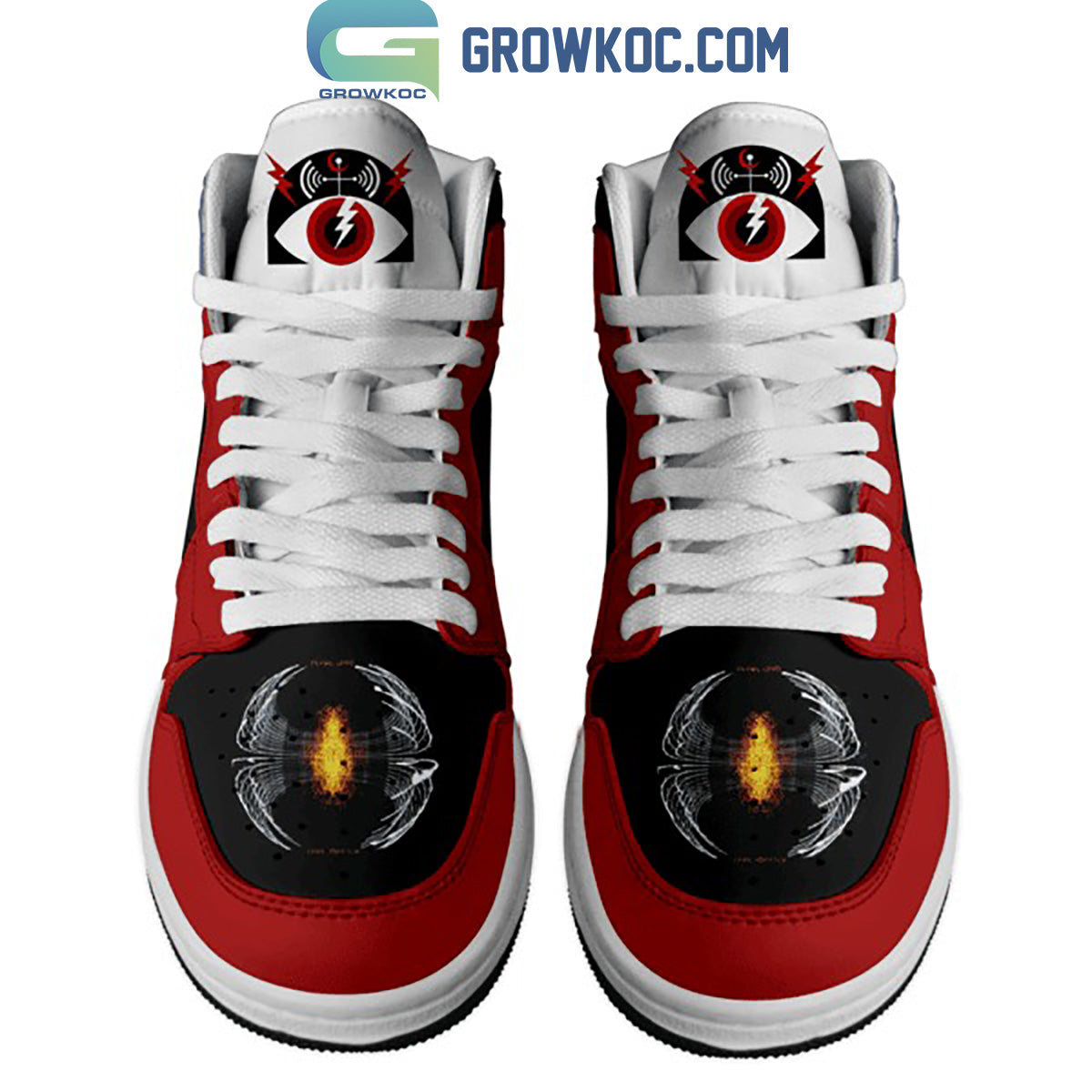Pearl Jam A Snowflake Falls In May Fan Air Jordan 1 Shoes
