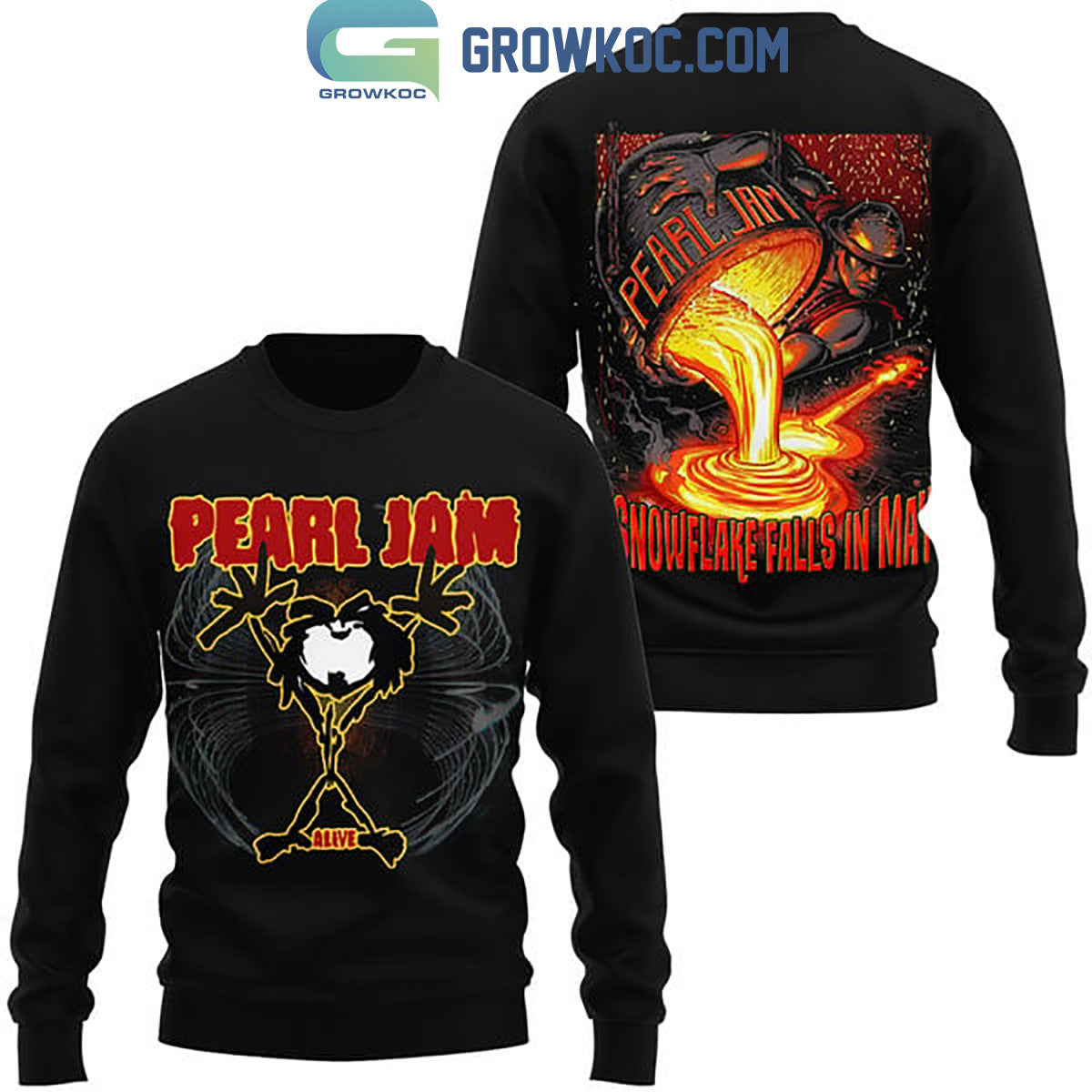 Pearl Jam A Snowflake Falls In May Fan Hoodie Shirts