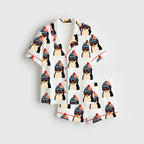 Penguin Resist Hands Off Pajama Set