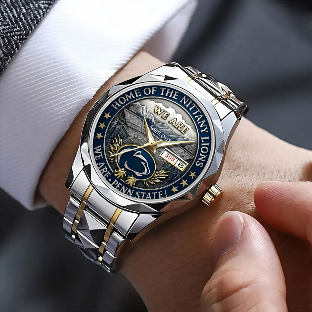 Penn State Nittany Lions Football 170th Anniversary 2025 Alloy Luxury Quartz Watch - TANTN16150