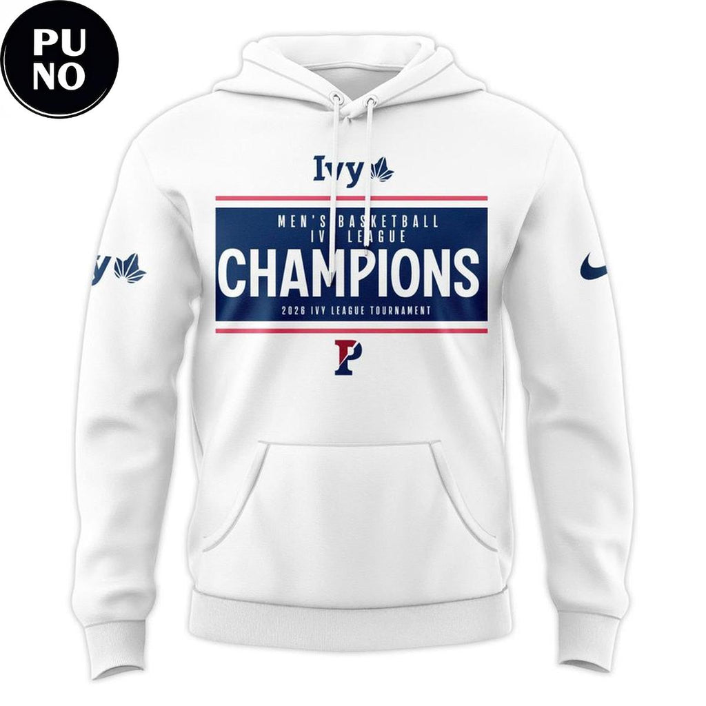 Pennsylvania Quakers 2026 Ivy League Men's Basketball Tournament Champions Hoodie T-Shirt