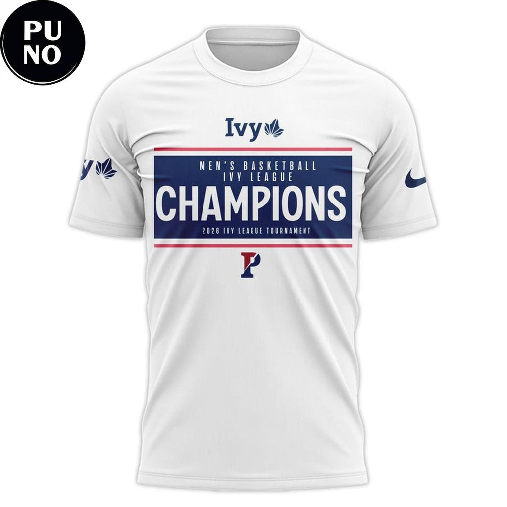Pennsylvania Quakers 2026 Ivy League Men's Basketball Tournament Champions Hoodie T-Shirt