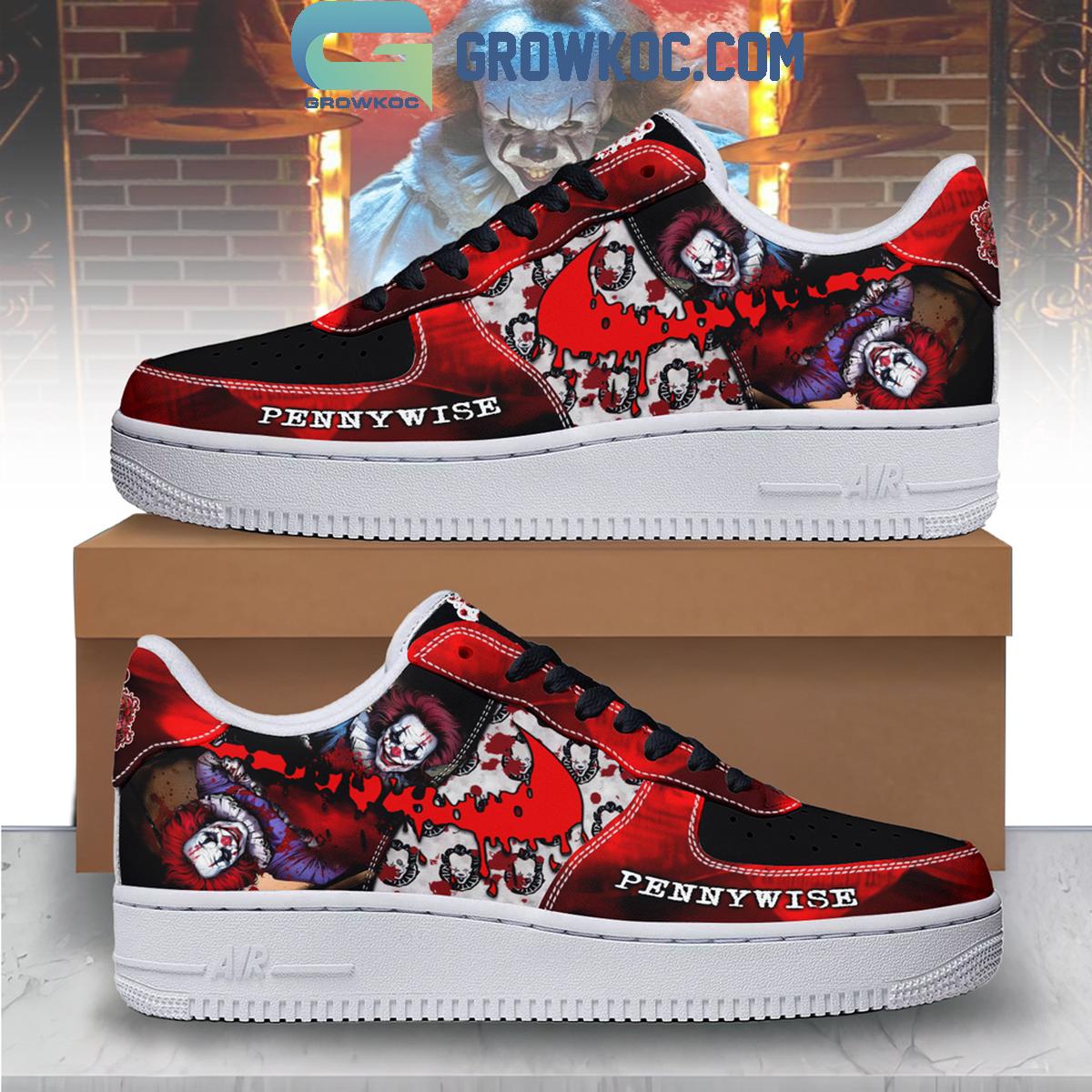 Pennywise Halloween Air Force 1 Shoes