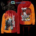 Pennywise Time To Float Halloween Hoodie T Shirt