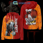 Pennywise Time To Float Halloween Hoodie T Shirt
