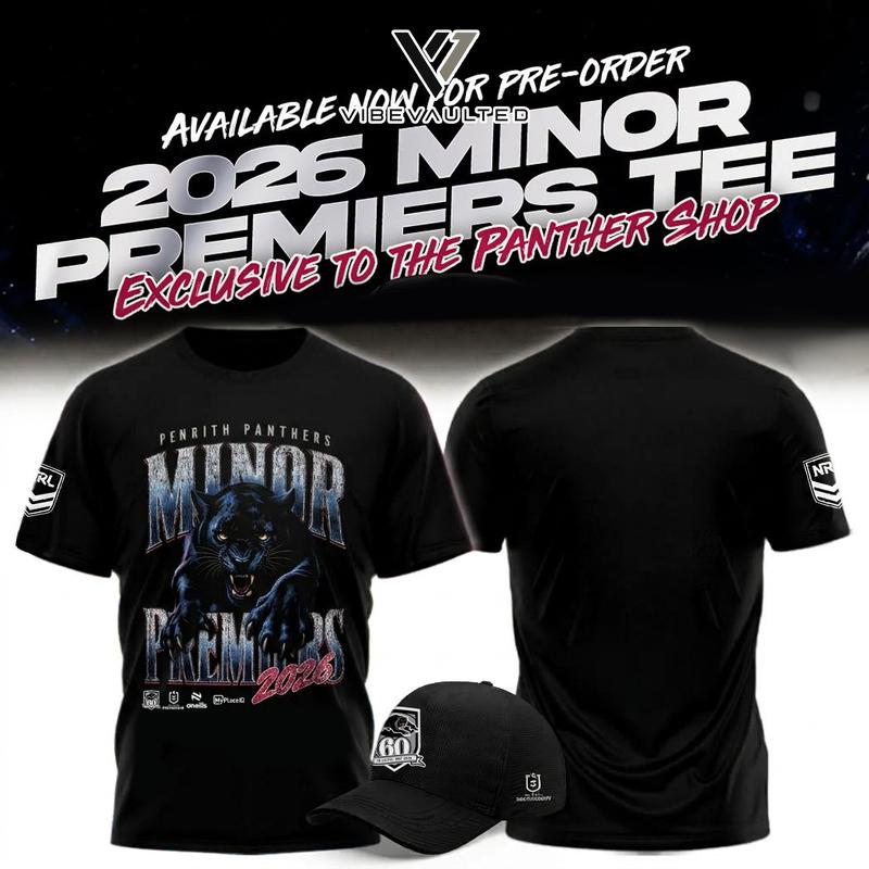 Penrith Panthers 2026 Minor Premiers New Exclusive Shirt