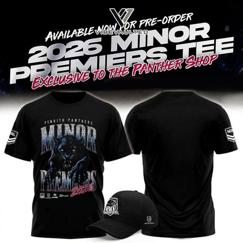 Penrith Panthers 2026 Minor Premiers New Exclusive Shirt