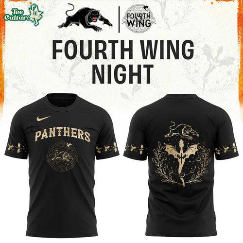 Penrith Panthers Fourth Wing Night 2026 Black Edition Shirt