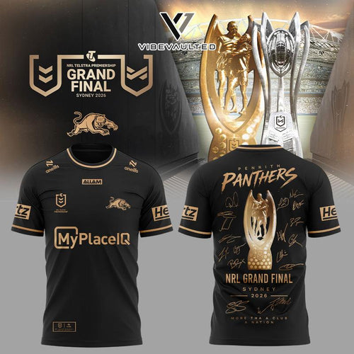 Penrith Panthers NRL GRAND FINAL 2026 Graphic Tee Shirt