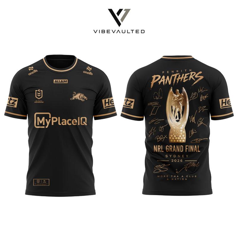 Penrith Panthers NRL GRAND FINAL 2026 Graphic Tee Shirt