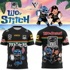 Penrith Panthers x Lilo & Stitch 2026 Special New Tee Shirt
