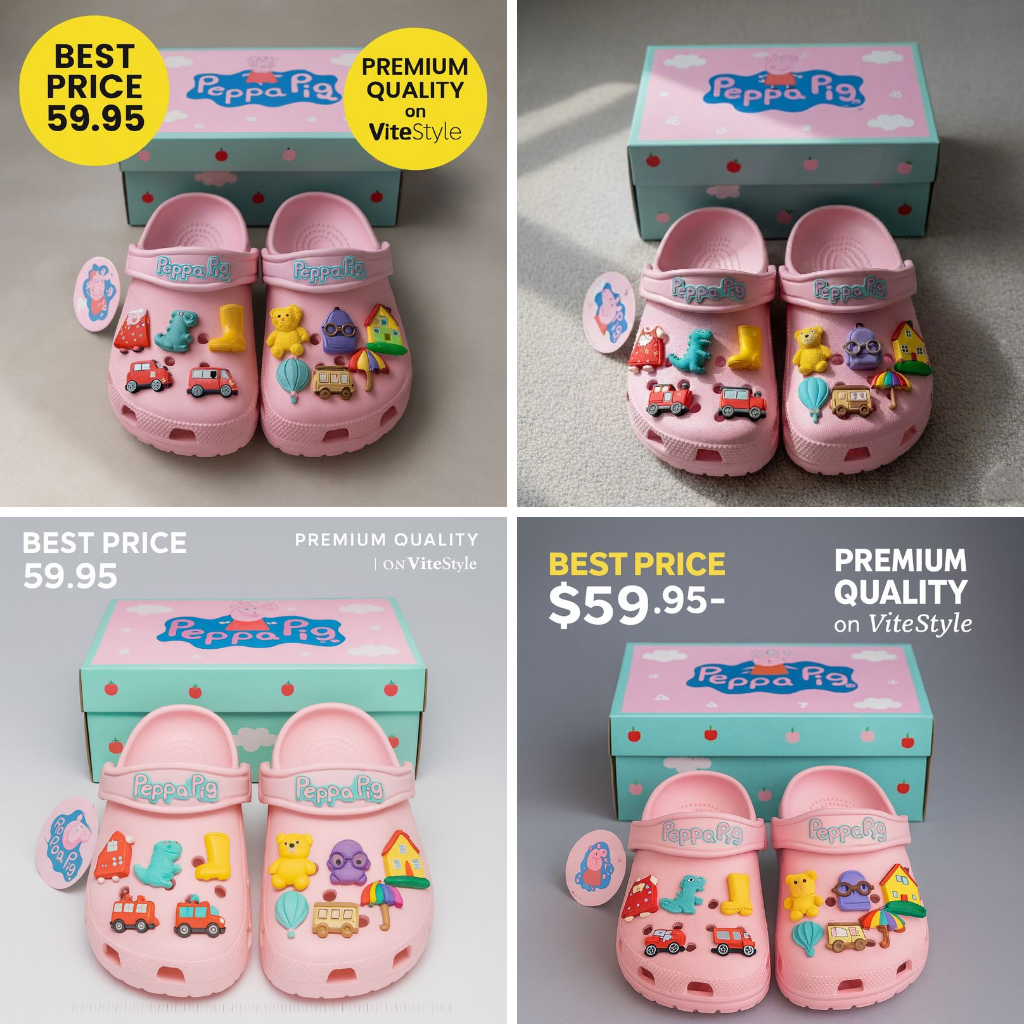 Peppa Pig Crocband Charms Crocs 2026