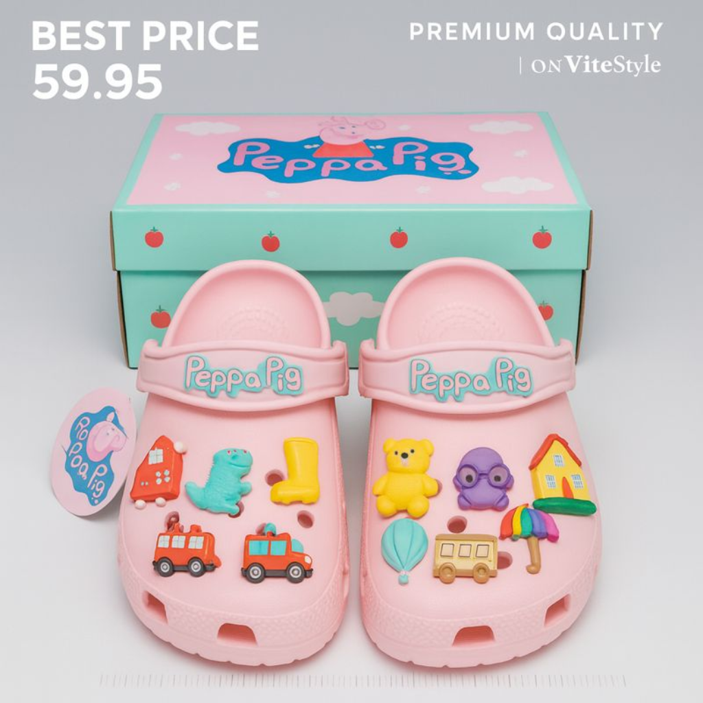 Peppa Pig Crocband Charms Crocs 2026