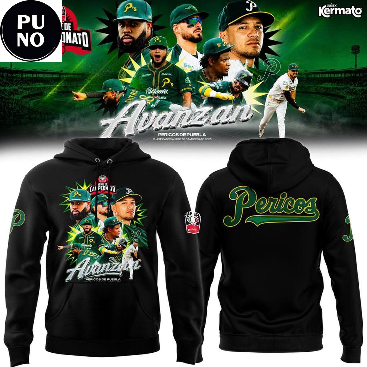 Pericos de Puebla Avanzan Serie de Campeonato 2026 Hoodie T-Shirt