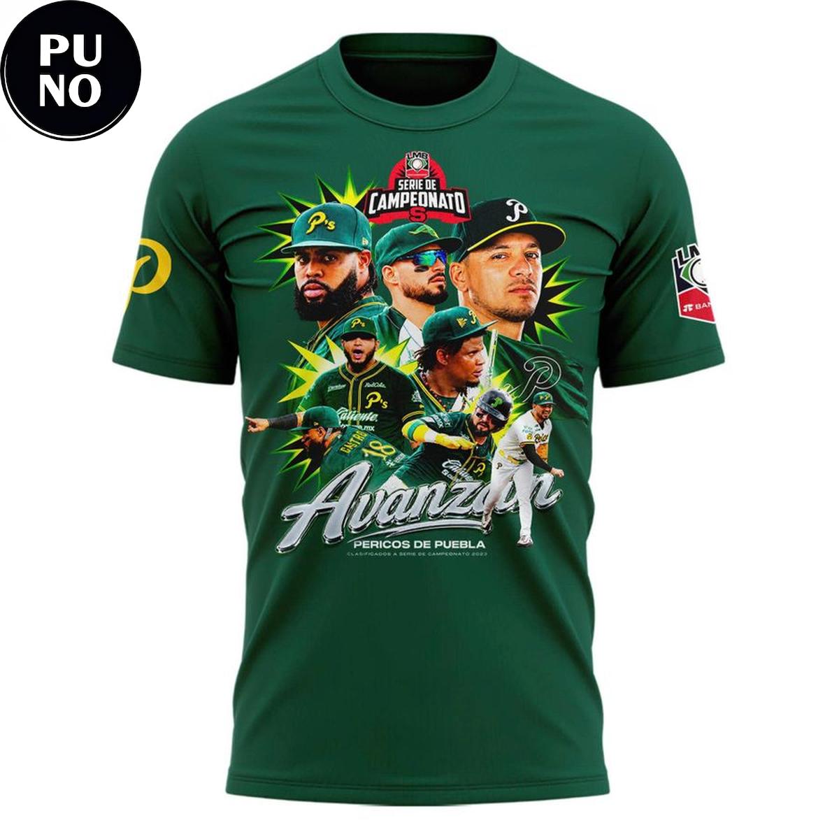 Pericos de Puebla Avanzan Serie de Campeonato 2026 Hoodie T-Shirt