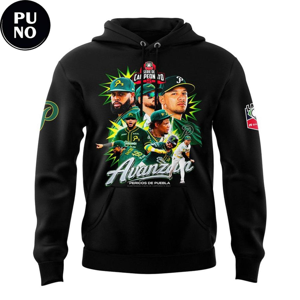 Pericos de Puebla Avanzan Serie de Campeonato 2026 Hoodie T-Shirt