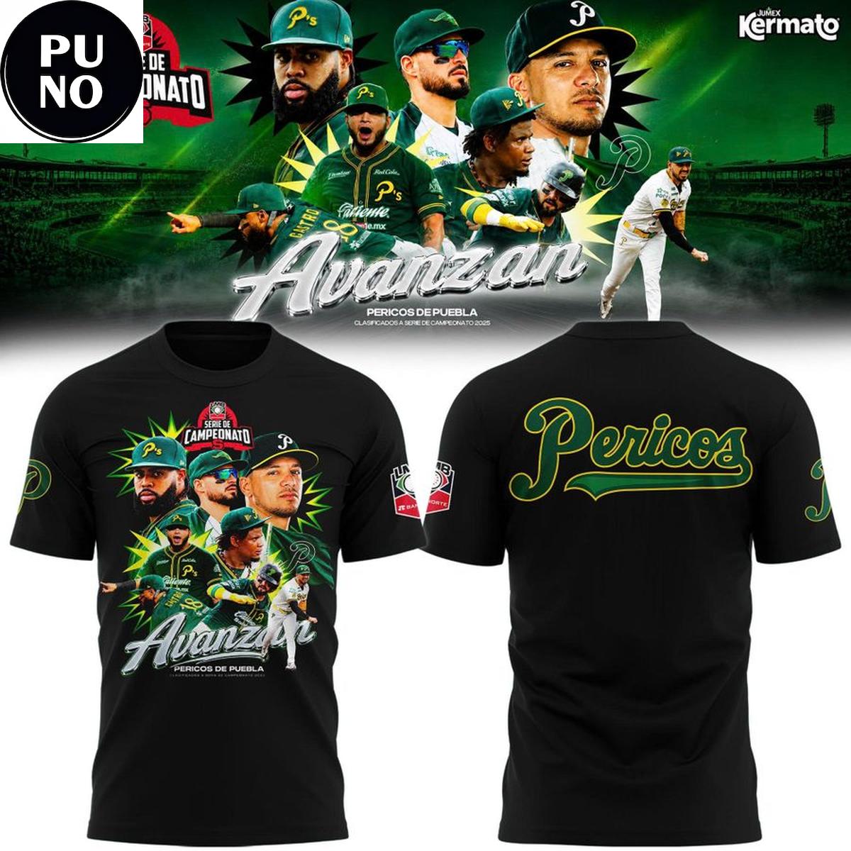 Pericos de Puebla Avanzan Serie de Campeonato 2026 Hoodie T-Shirt