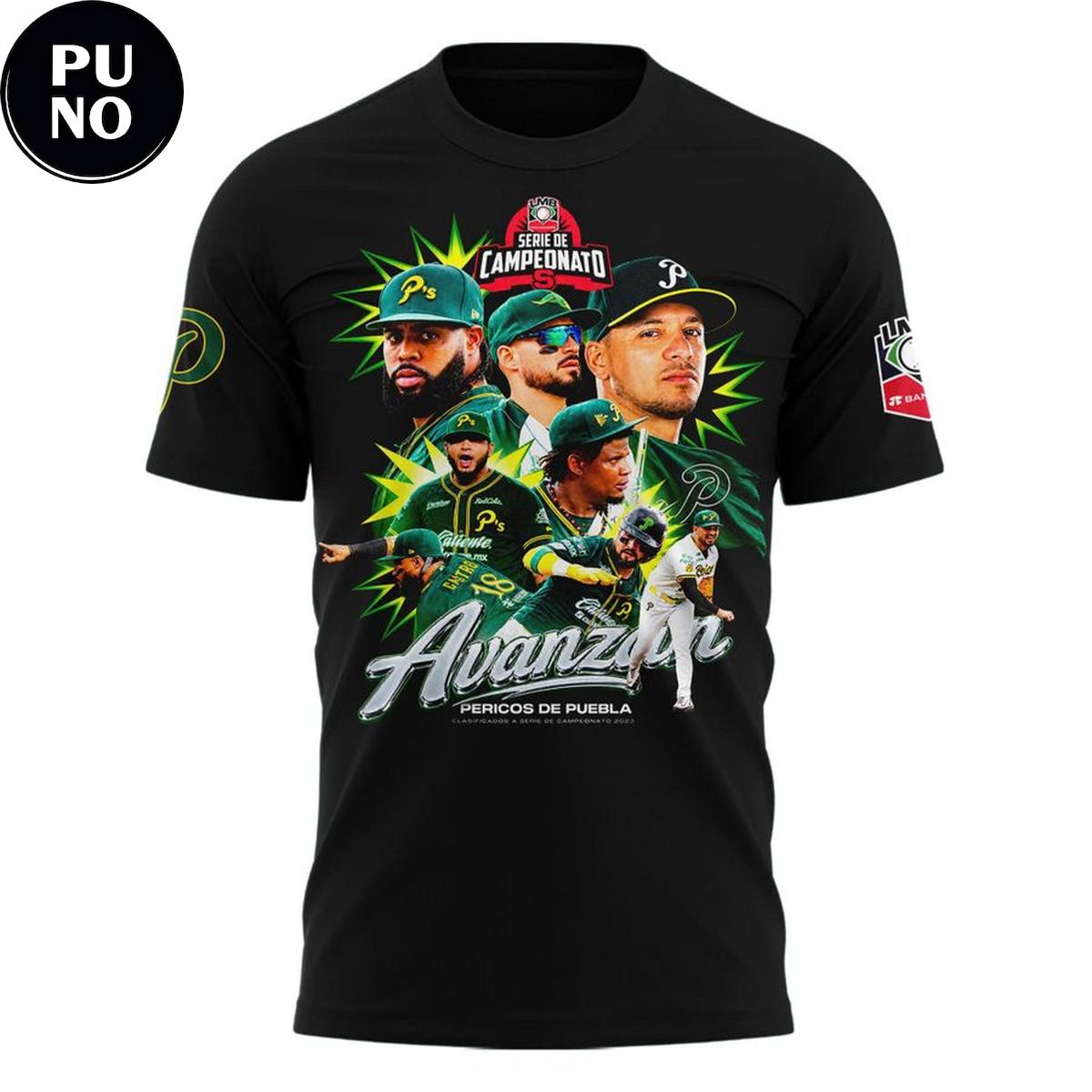Pericos de Puebla Avanzan Serie de Campeonato 2026 Hoodie T-Shirt