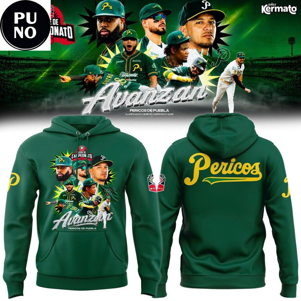 Pericos de Puebla Avanzan Serie de Campeonato 2026 Hoodie T-Shirt