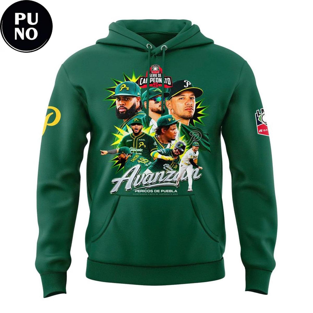 Pericos de Puebla Avanzan Serie de Campeonato 2026 Hoodie T-Shirt