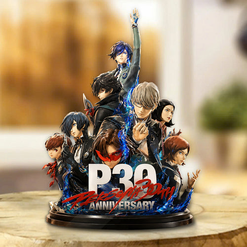 Persona 30th Anniversary Custom Shape Acrylic Plaque – GNE7781