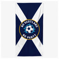 Personalised No Scotland No Party Beach Towel