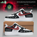 Personalized Breaking Benjamin American Tour 2026 Custom Nike Air Force 1